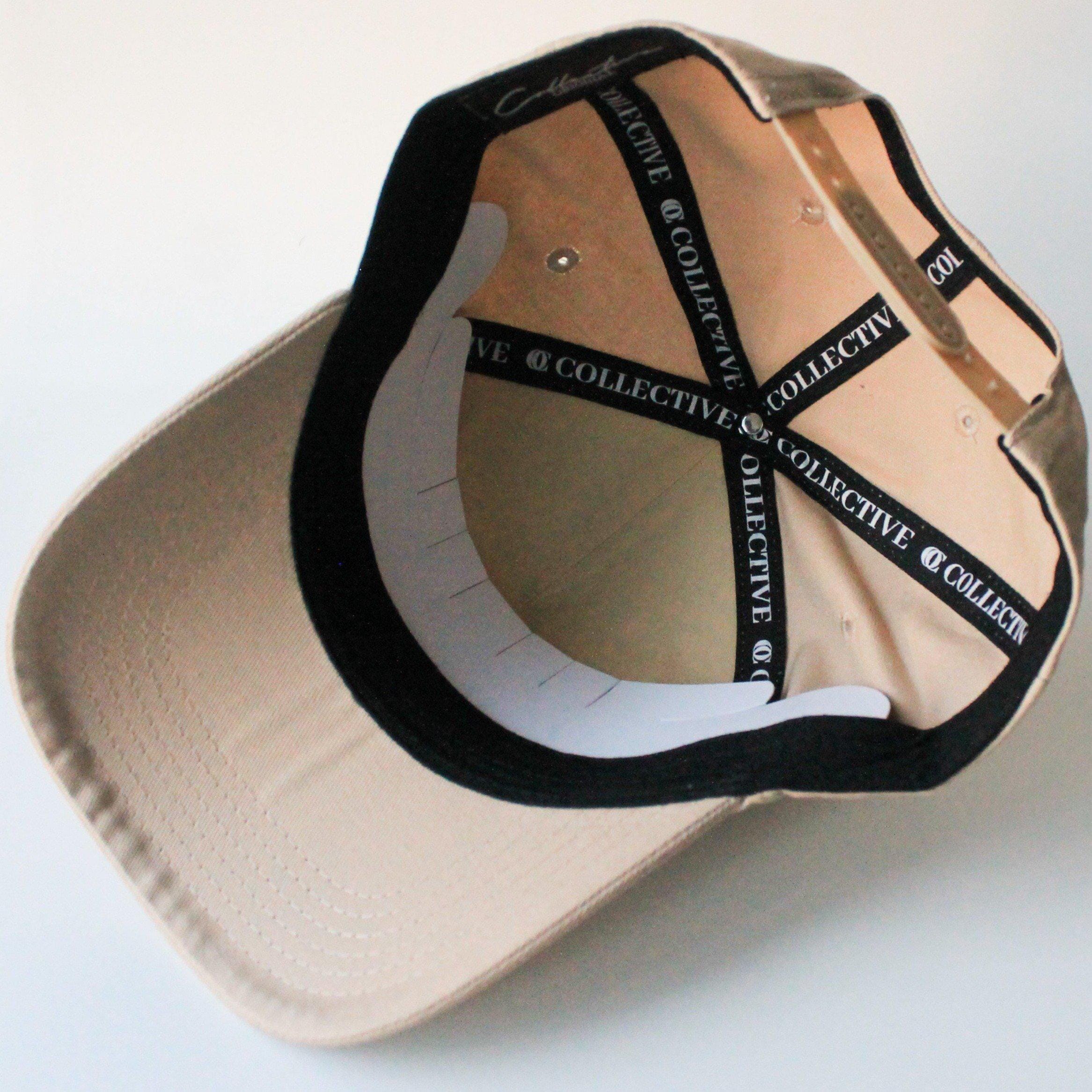 Beige Signature Snapback-Hats-Collective Original-Collective Original