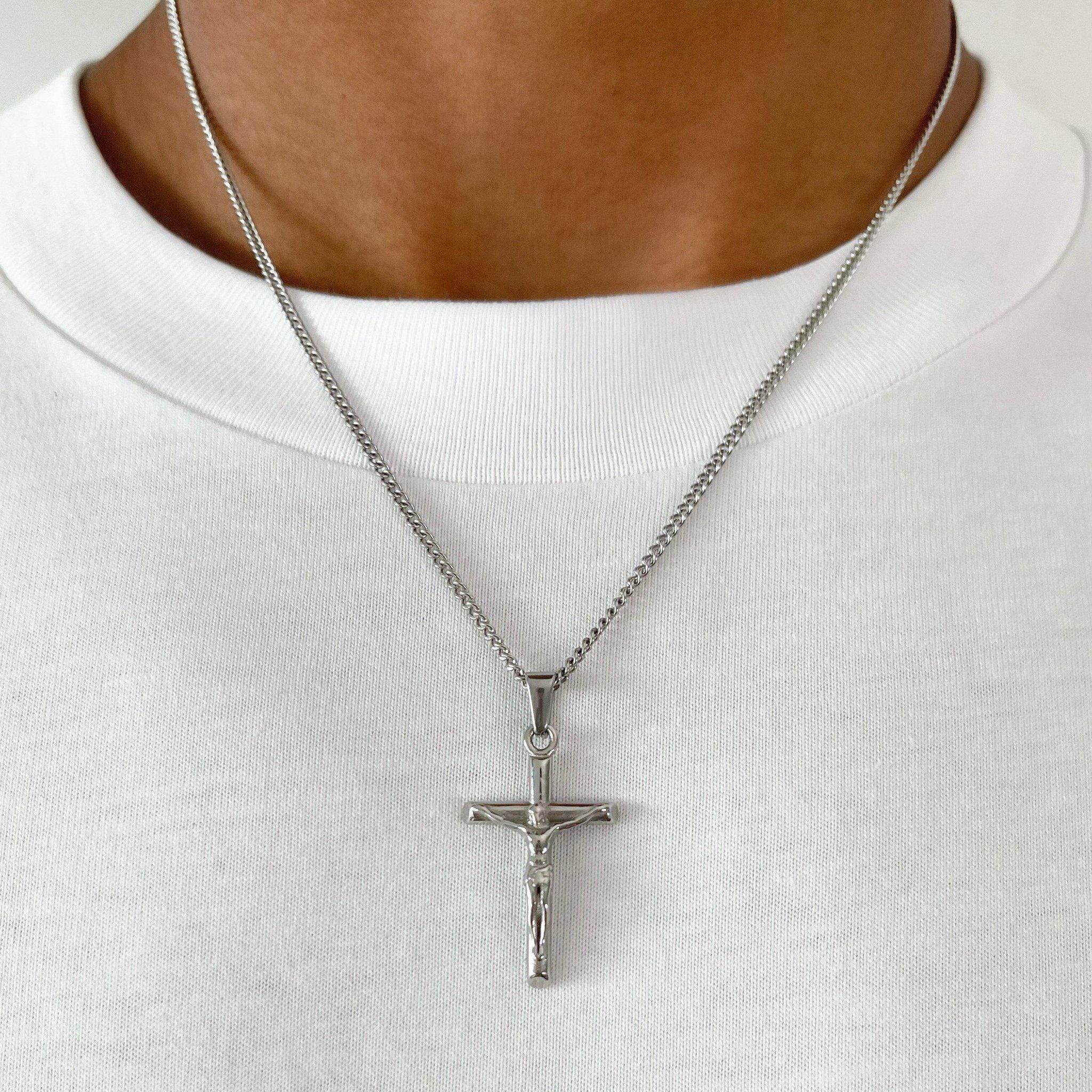 CROSS / WING PENDANT PENDANT SET - (SILVER)-Collective Original-45cm Set - (Chain Included)-Collective Original