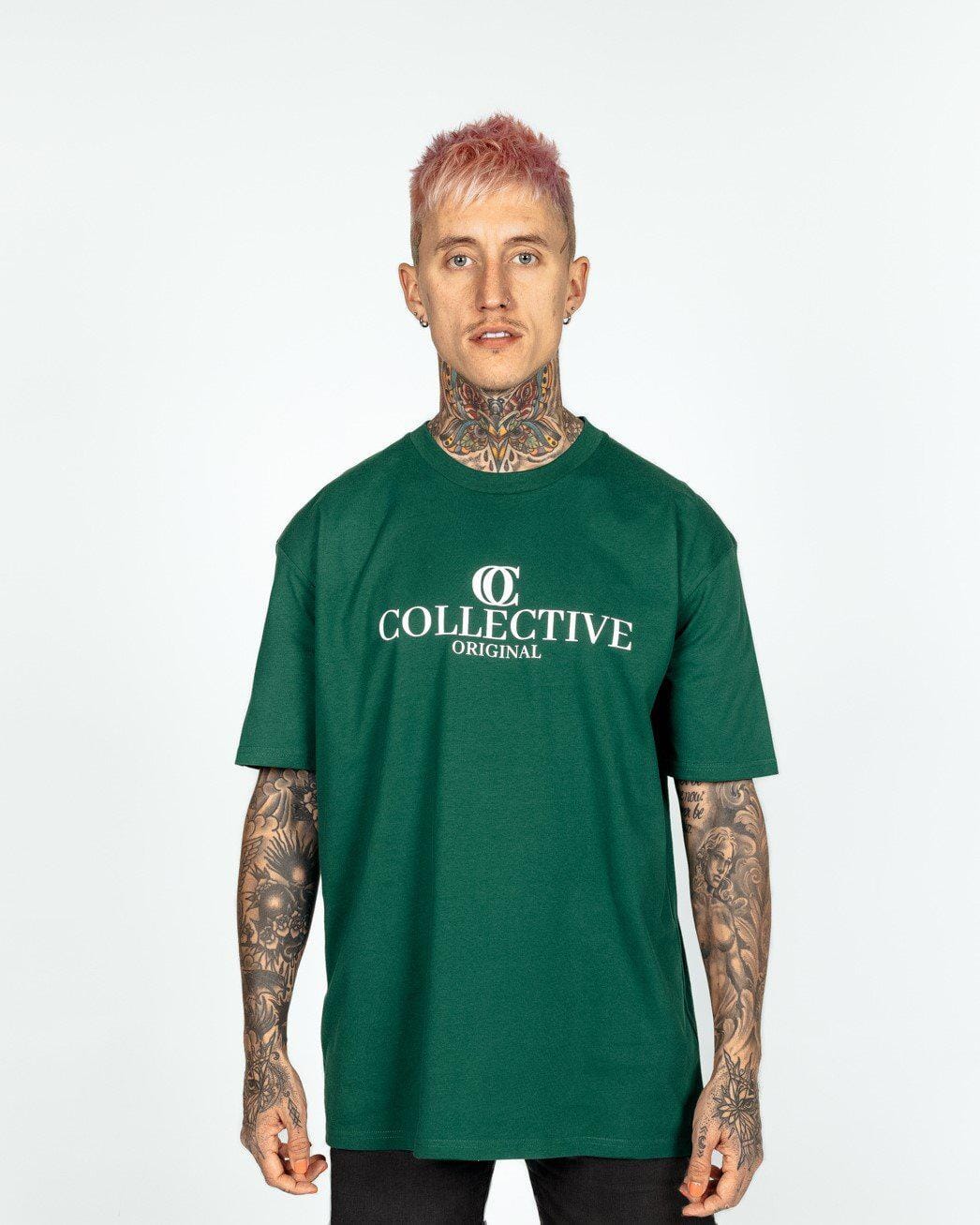 FOREST GREEN CLASSIC TEE-Collective Original-Small-Collective Original