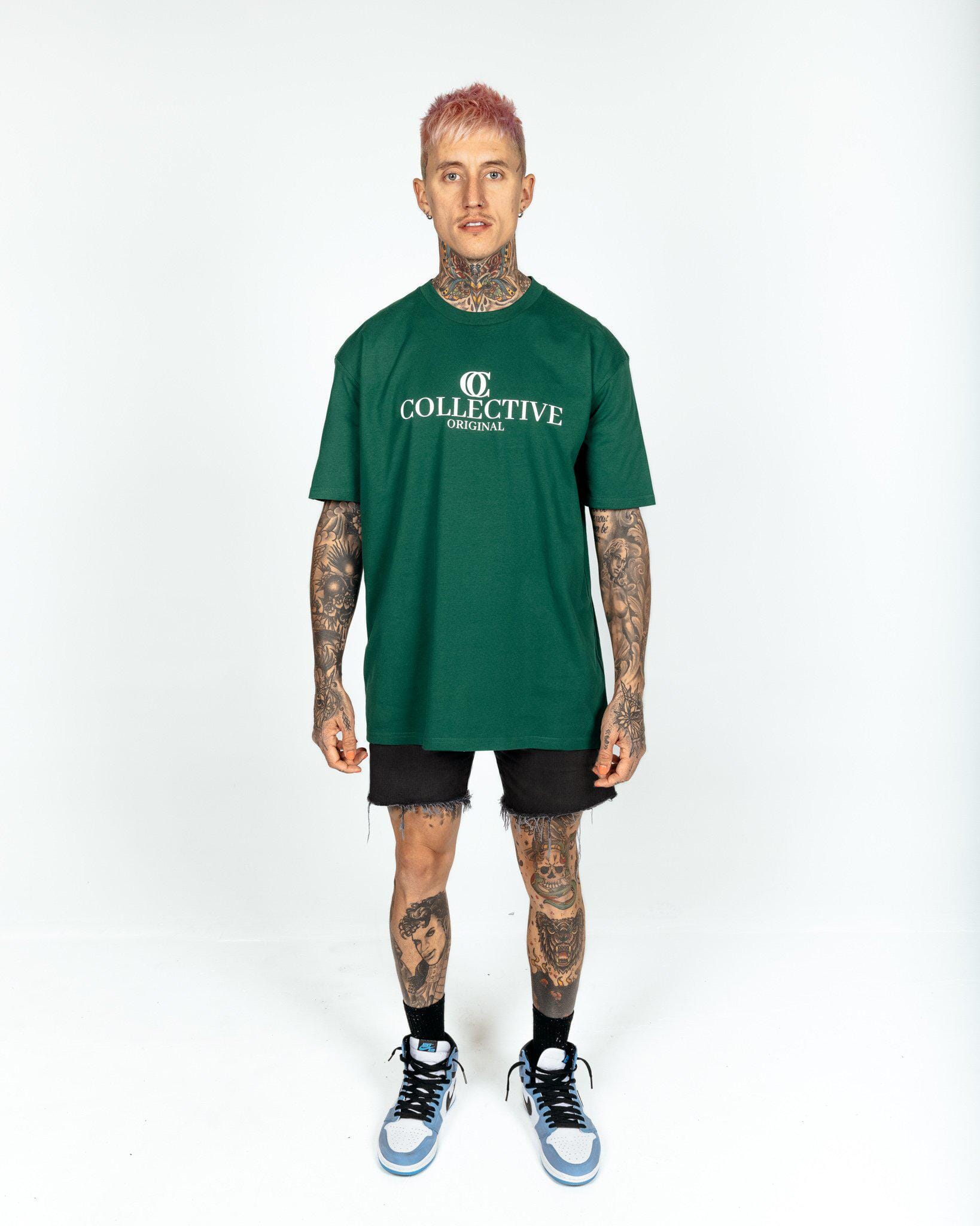 FOREST GREEN CLASSIC TEE-Collective Original-Small-Collective Original