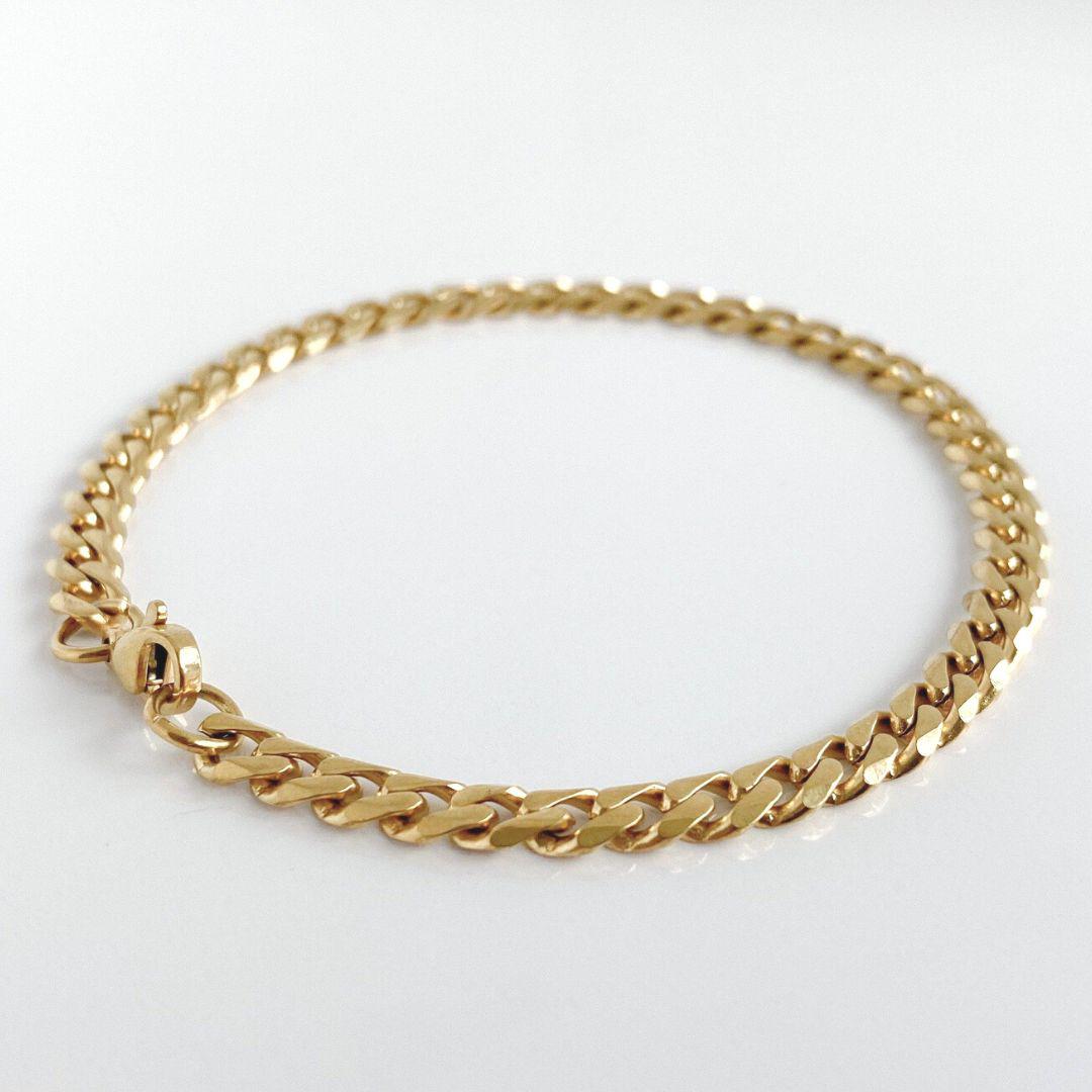 Cuban Bracelet 3mm (Gold)