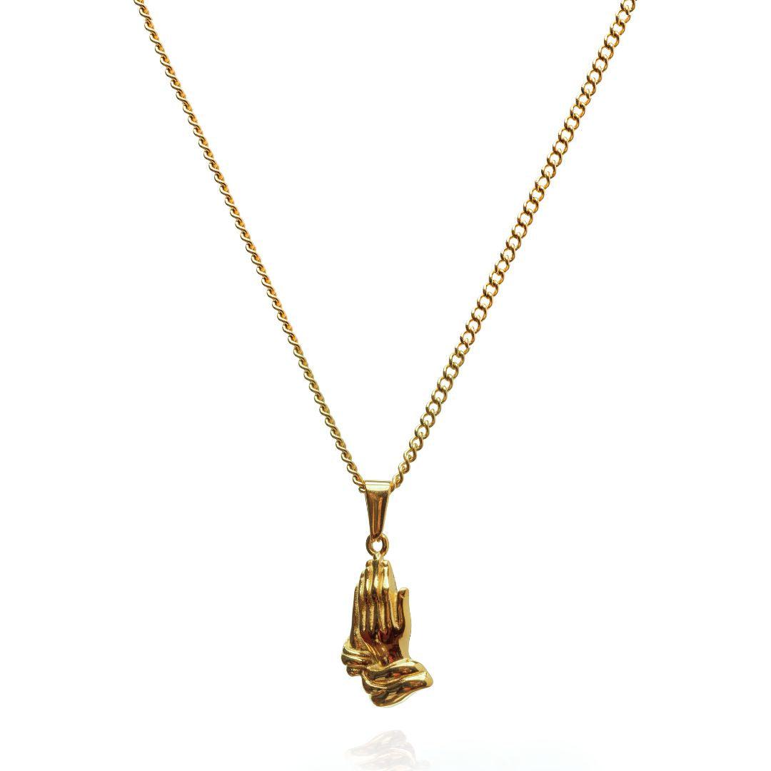 Pray & Chain Set - (Gold)