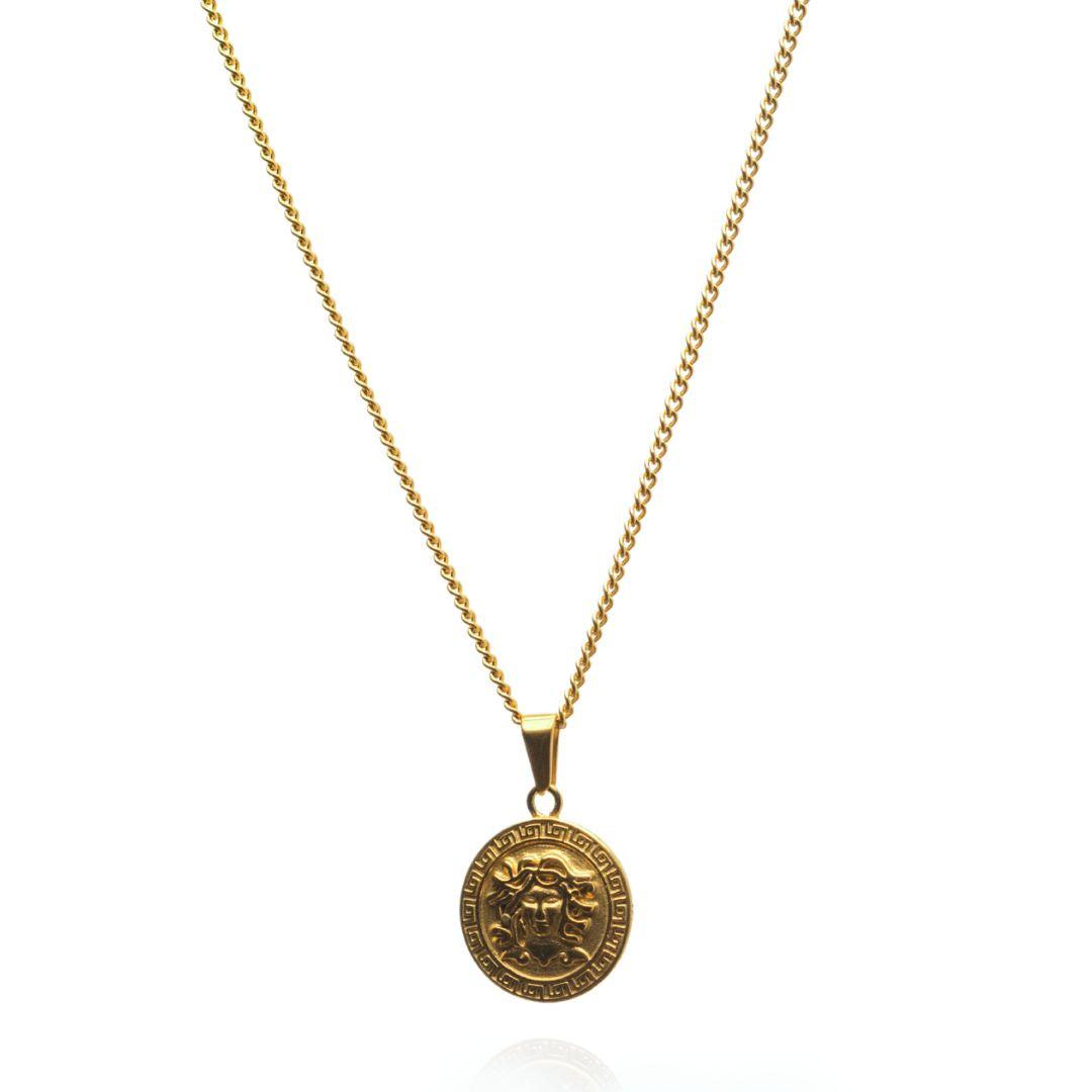 Medusa Pendant - (Gold)
