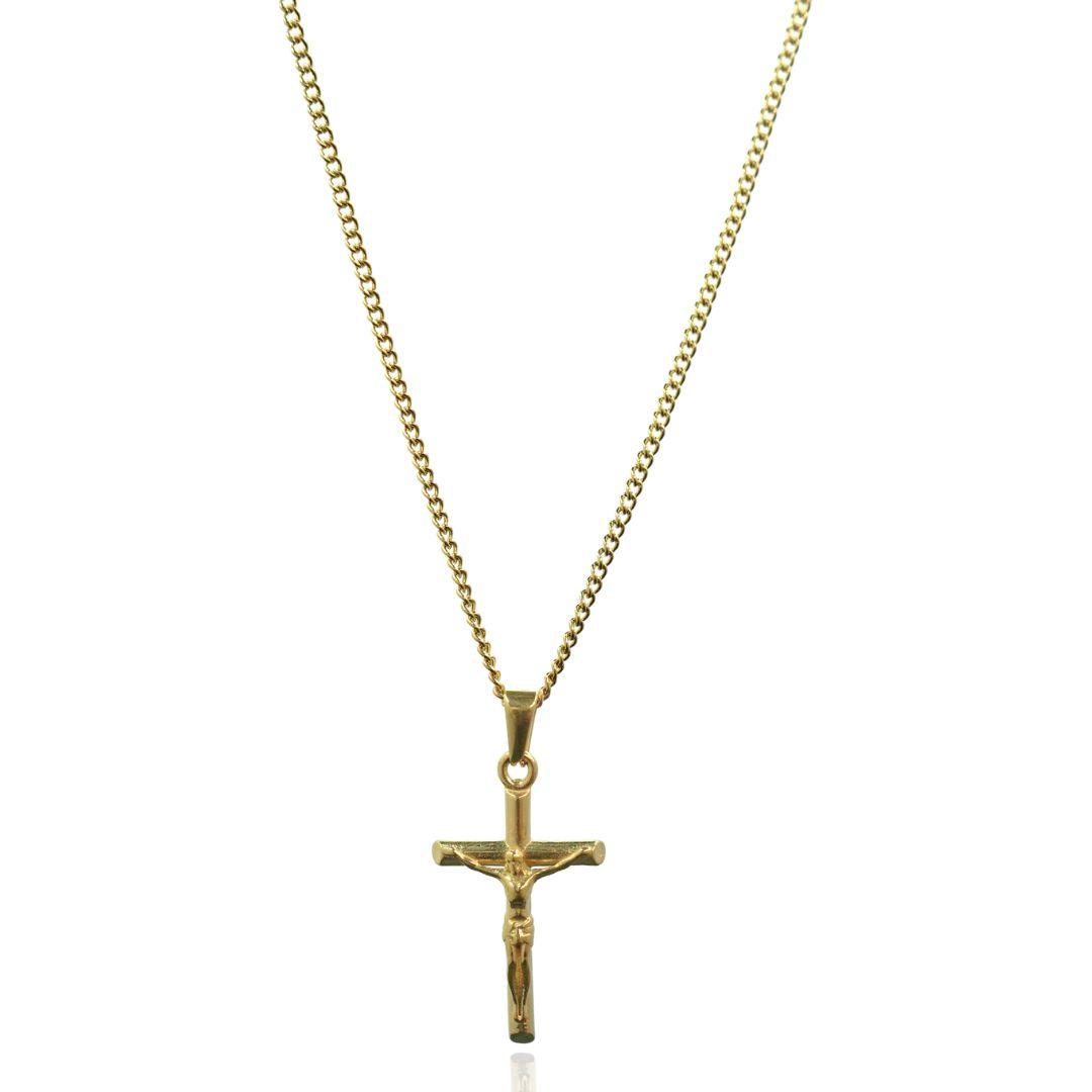 Cross Pendant - (Gold)