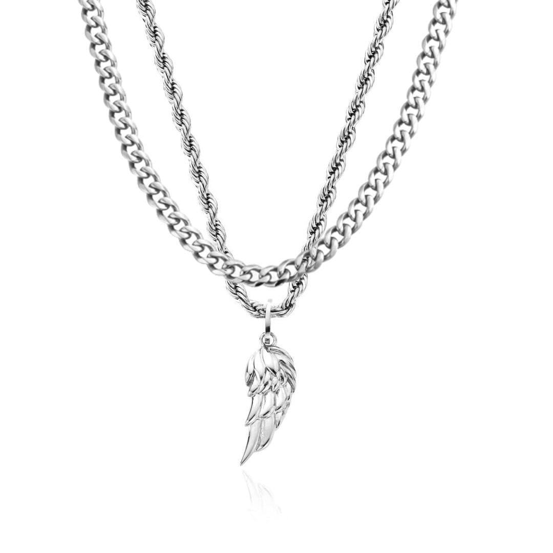 BUILD YOUR OWN SET (SILVER)-Collective Original-WING - (Chain Included)-50cm Set-Collective Original