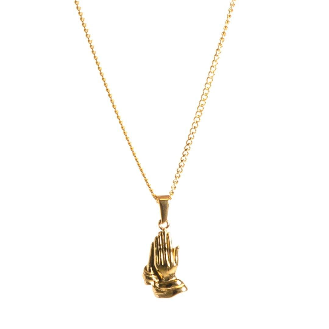 PRAY / MEDUSA PENDANT PENDANT SET - (GOLD)-Collective Original-45cm Set - (Chain Included)-Collective Original