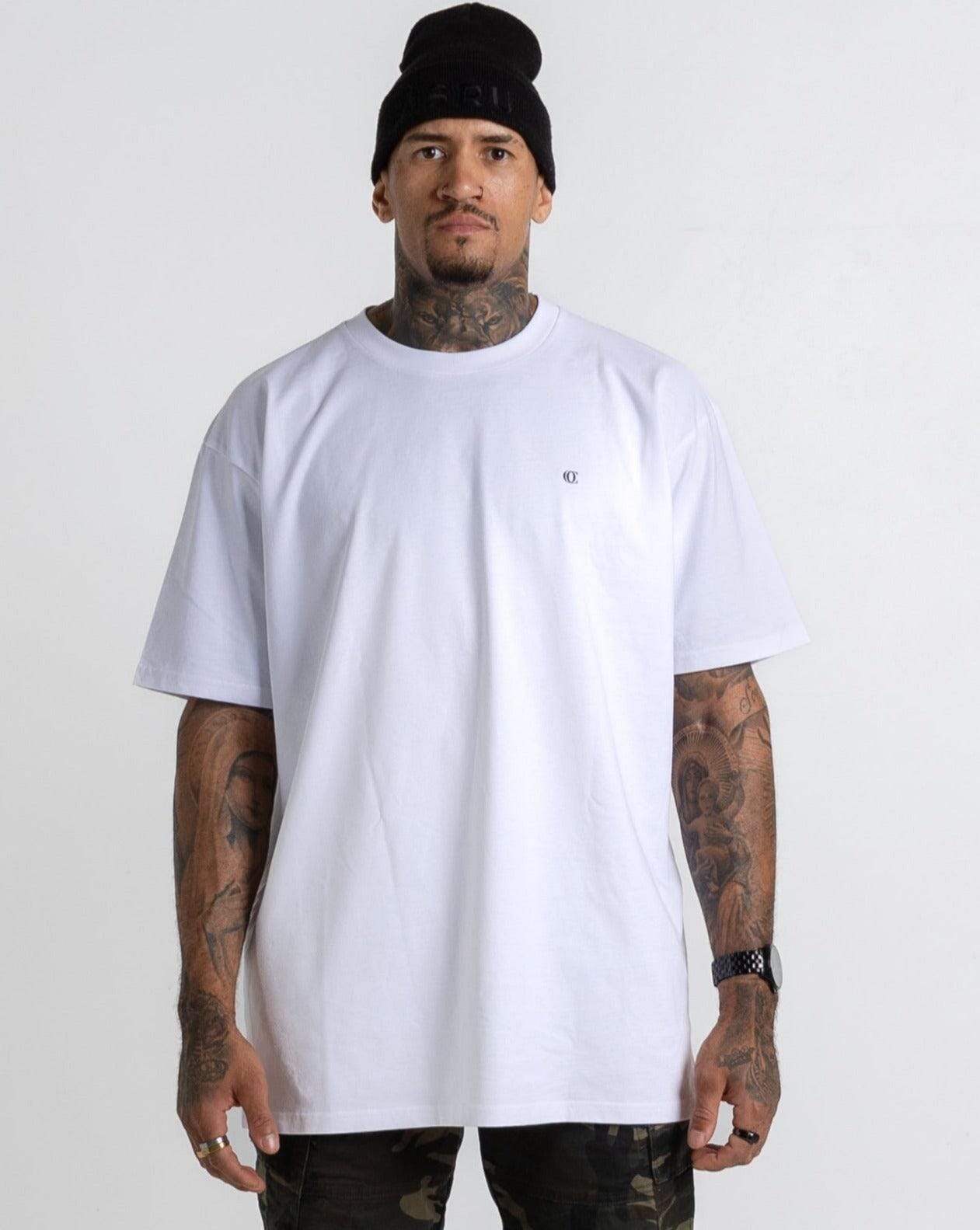 WHITE CLASSIC COLLEGE TEE-Collective Original-Small-Collective Original